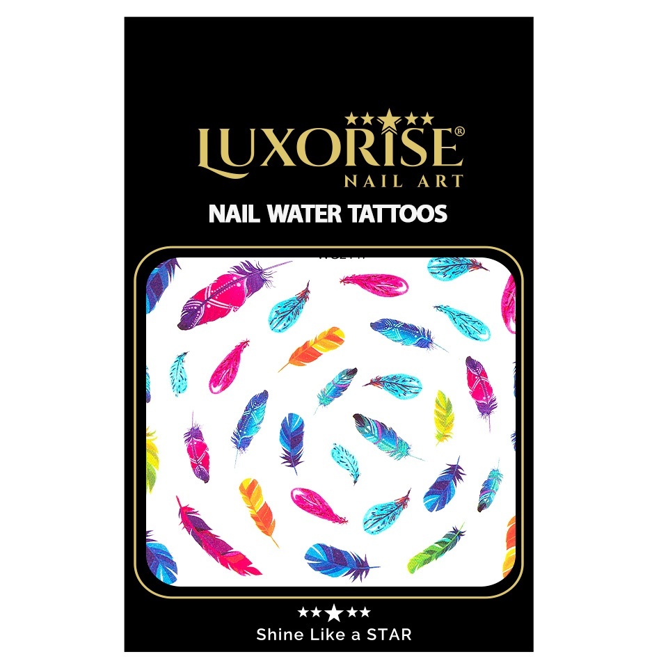 Tatuaj Unghii LUXORISE Feather Trend, WG2147 - 1 | YEO