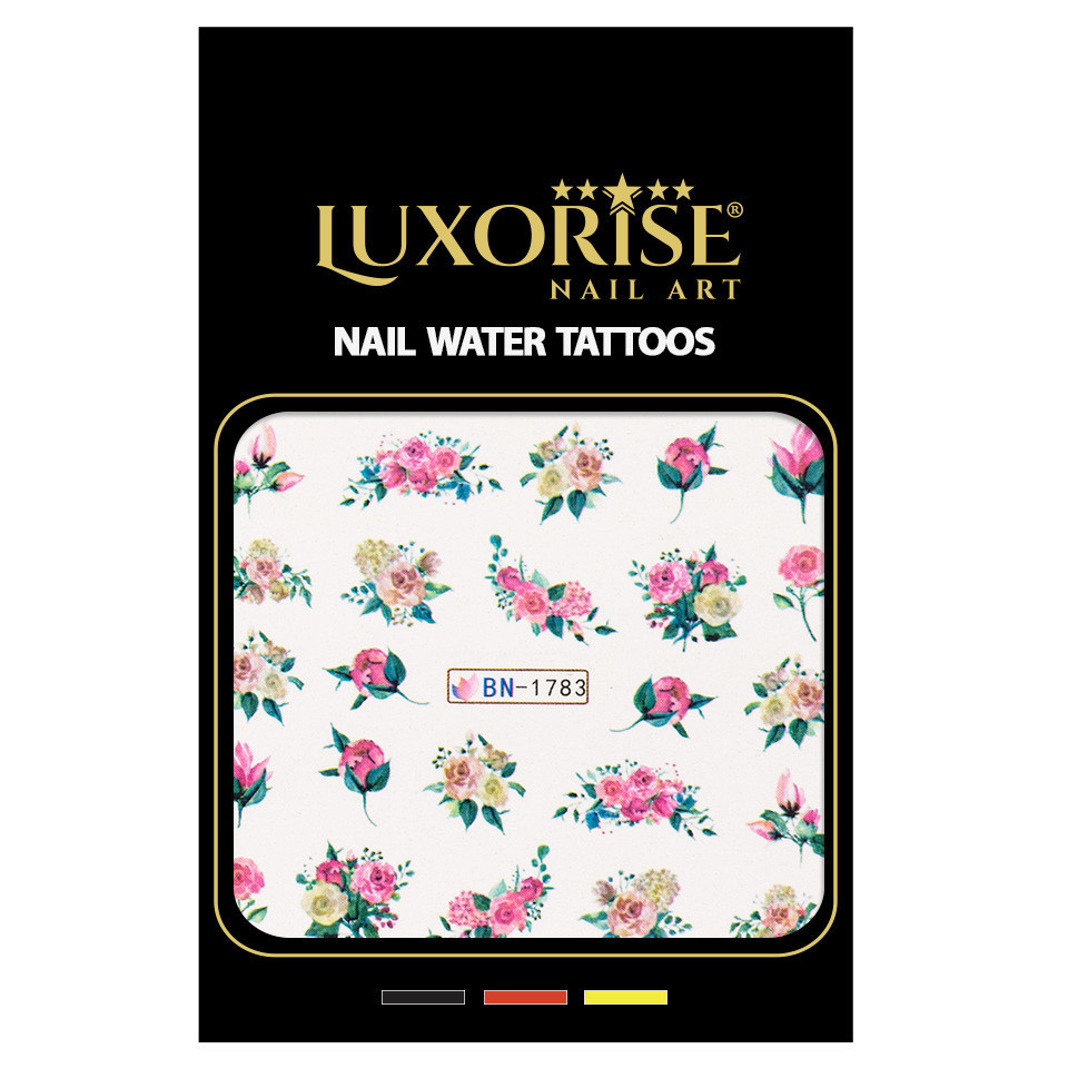 Tatuaj Unghii LUXORISE Flower Code, BN-1783 - 1 | YEO