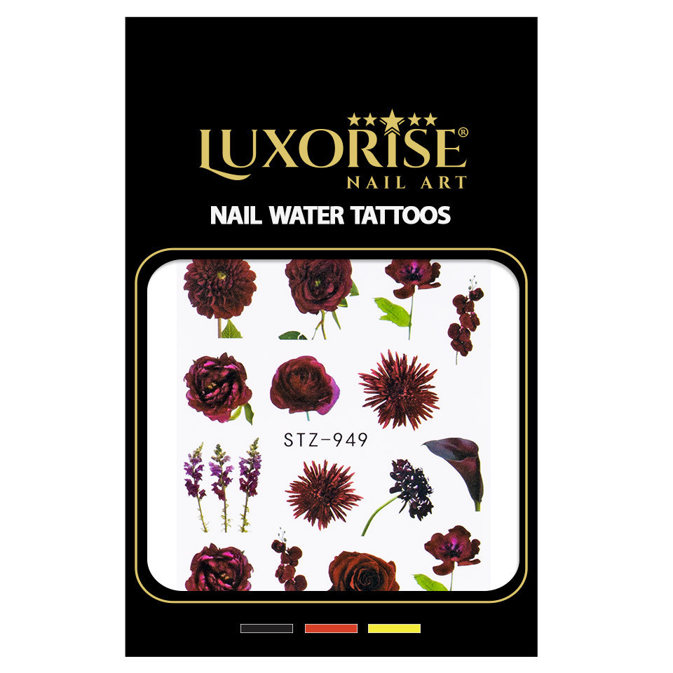 Tatuaj Unghii LUXORISE Flower Dinasty, STZ-949 - 1 | YEO