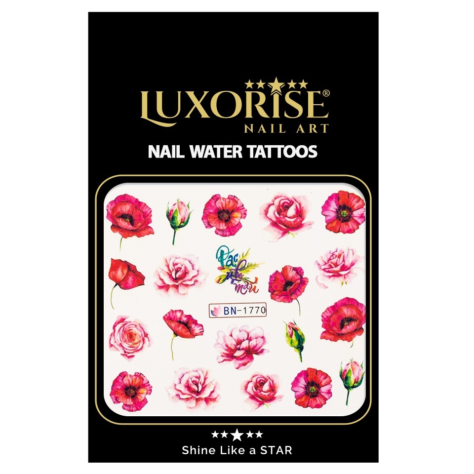 Tatuaj Unghii LUXORISE Flower Shades, BN-1770 - 1 | YEO
