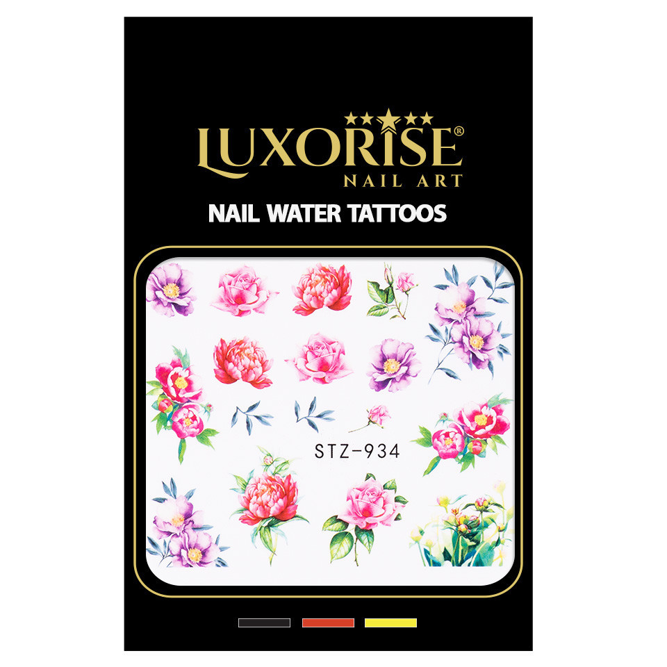 Tatuaj Unghii LUXORISE Flower Spice, STZ-934 - 1 | YEO