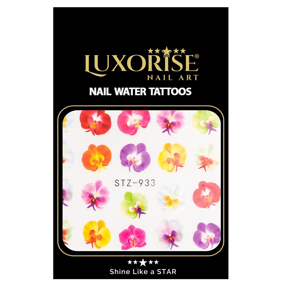 Tatuaj Unghii LUXORISE Flower Symphony, STZ-933 - 1 | YEO