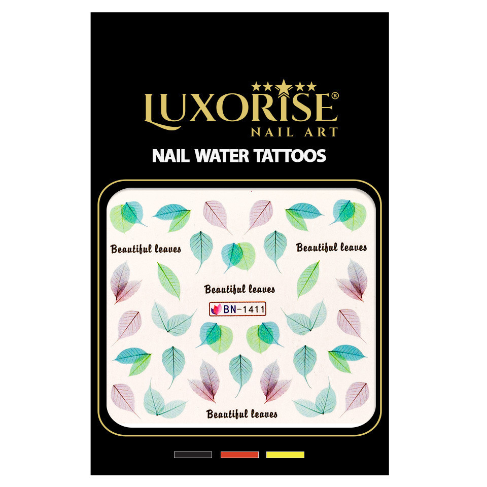 Tatuaj Unghii LUXORISE Flower Wind, BN-1411 - 1 | YEO