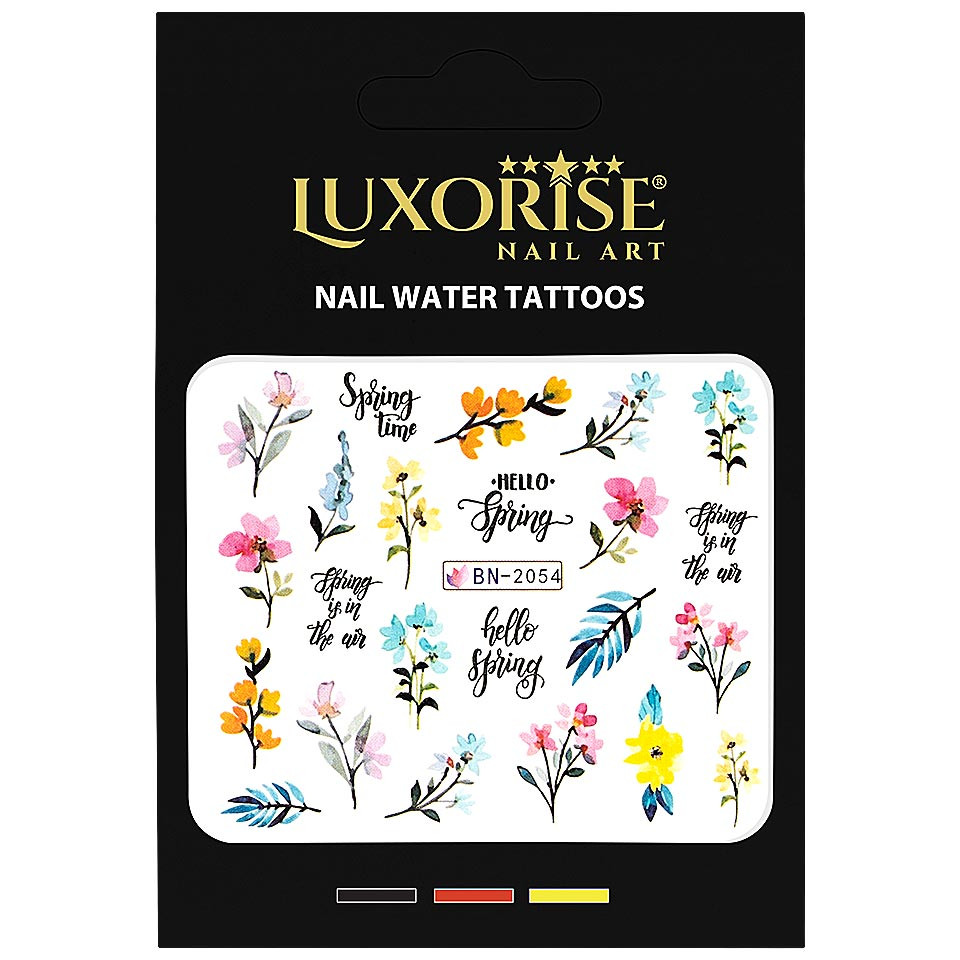 Tatuaj Unghii LUXORISE Hello Spring, BN-2054 - 1 | YEO