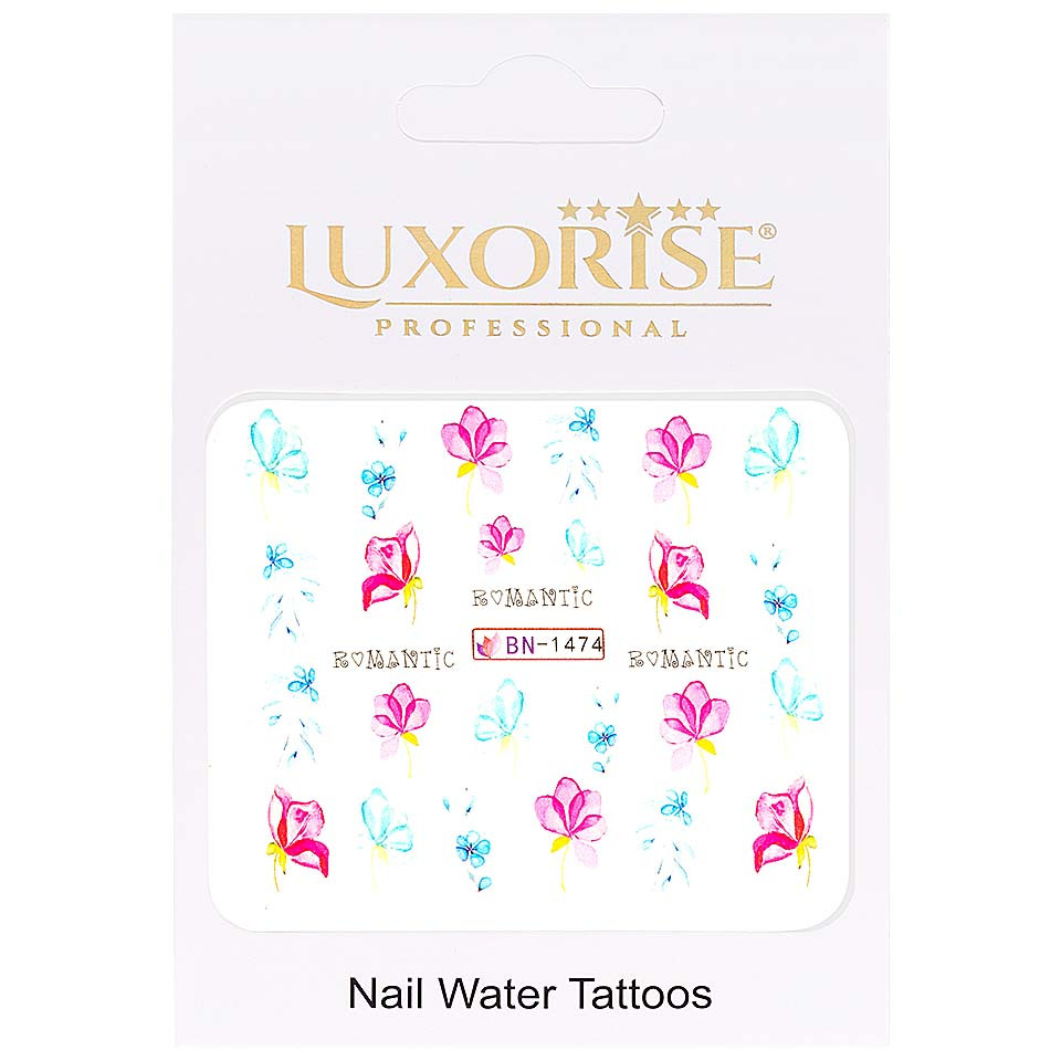 Tatuaj unghii LUXORISE, Nature BN-1474 - 1 | YEO