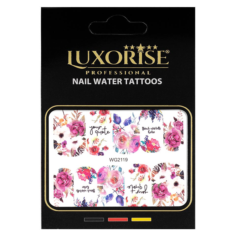 Tatuaj unghii LUXORISE, Nature WG2119 - 1 | YEO