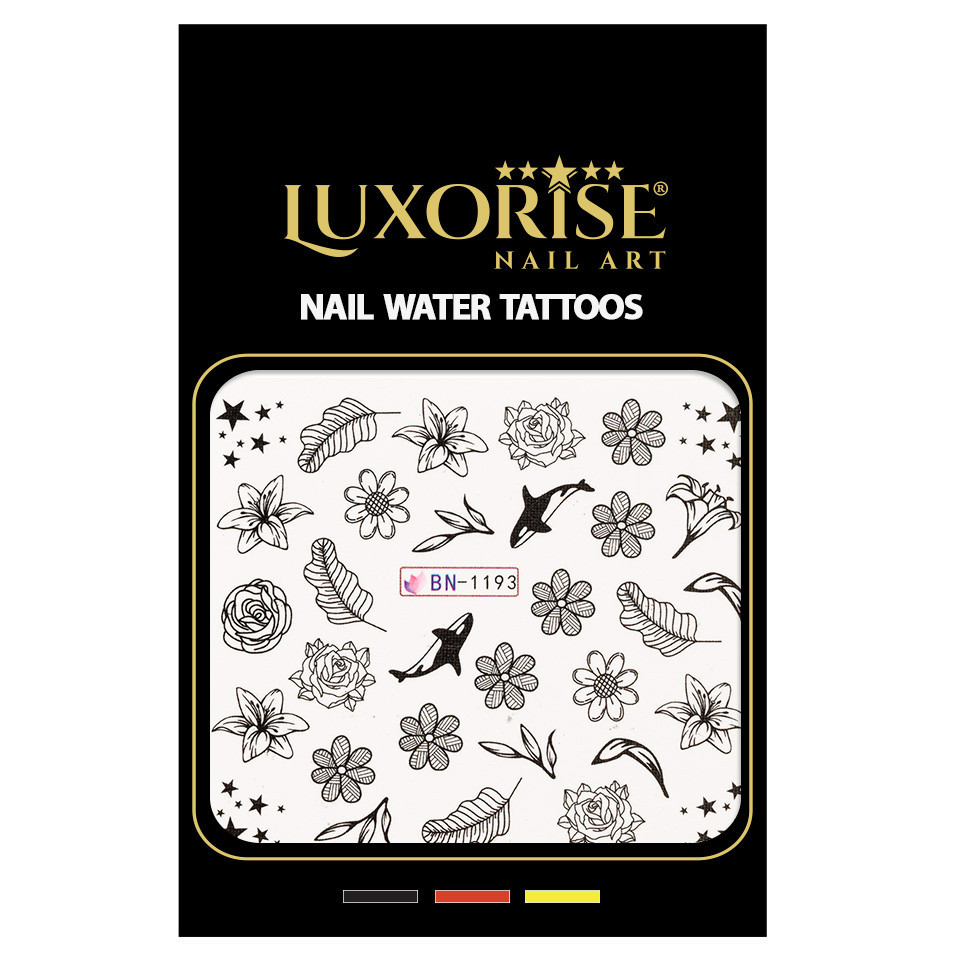 Tatuaj Unghii LUXORISE Simple Wild, BN-1193 - 2 | YEO