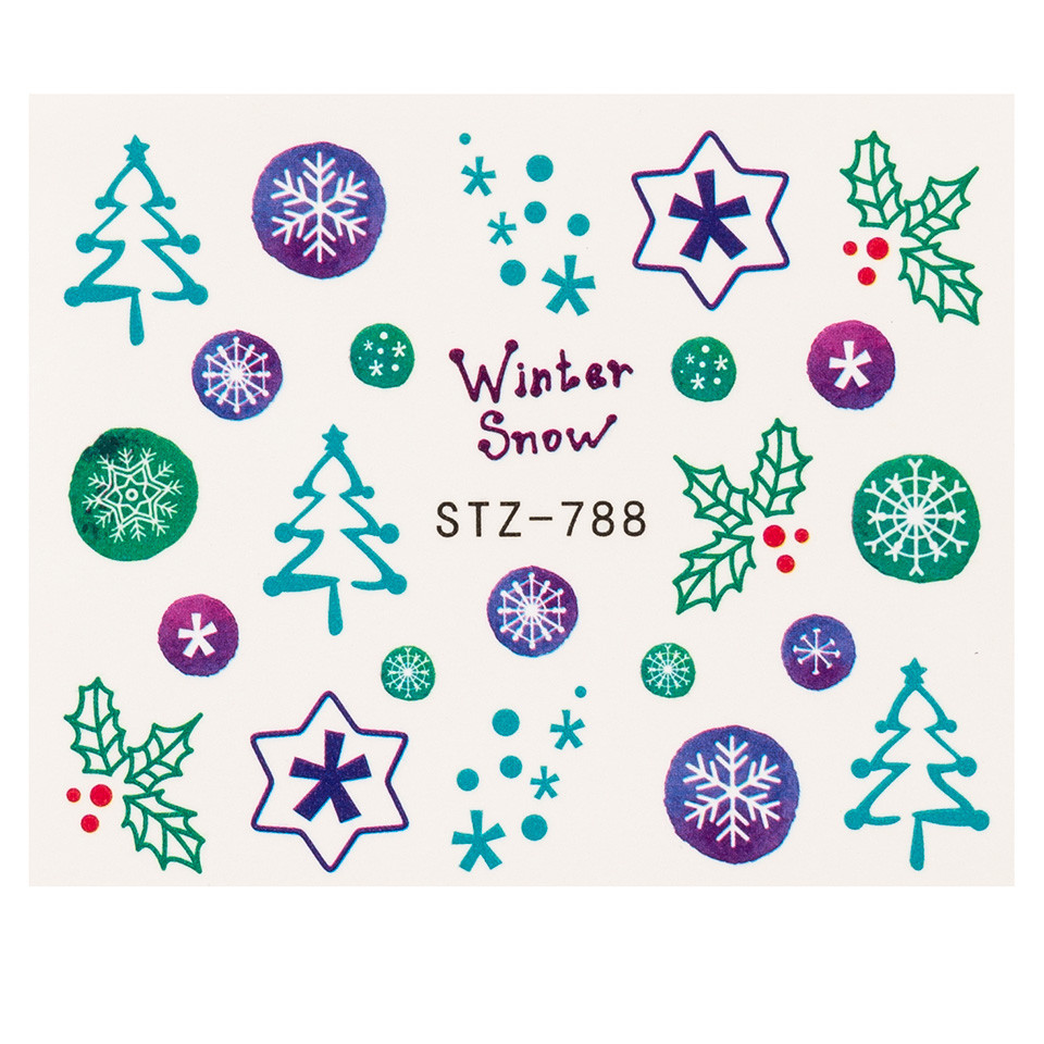 Tatuaj Unghii LUXORISE Winter Star, STZ-788 - 1 | YEO