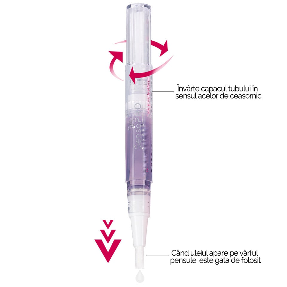 Ulei Cuticule Stilou cu Lavanda SensoPRO Milano, Tratament Unghii - 3 | YEO