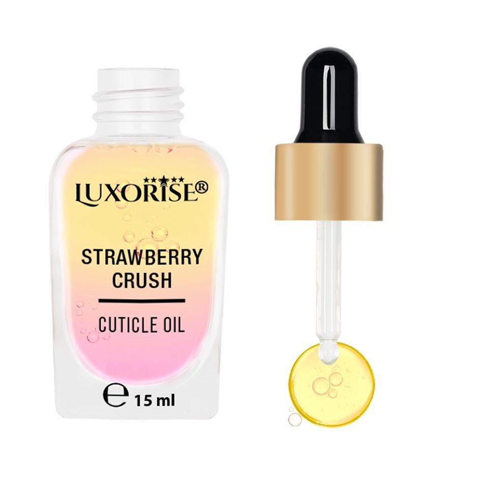 Ulei cuticule Strawberry Crush- LUXORISE,15ml - 1 | YEO
