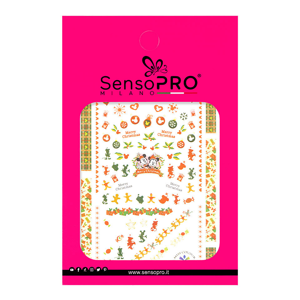 Abtibild Unghii SensoPRO Milano, Christmas Cartoon R116 - 2 | YEO