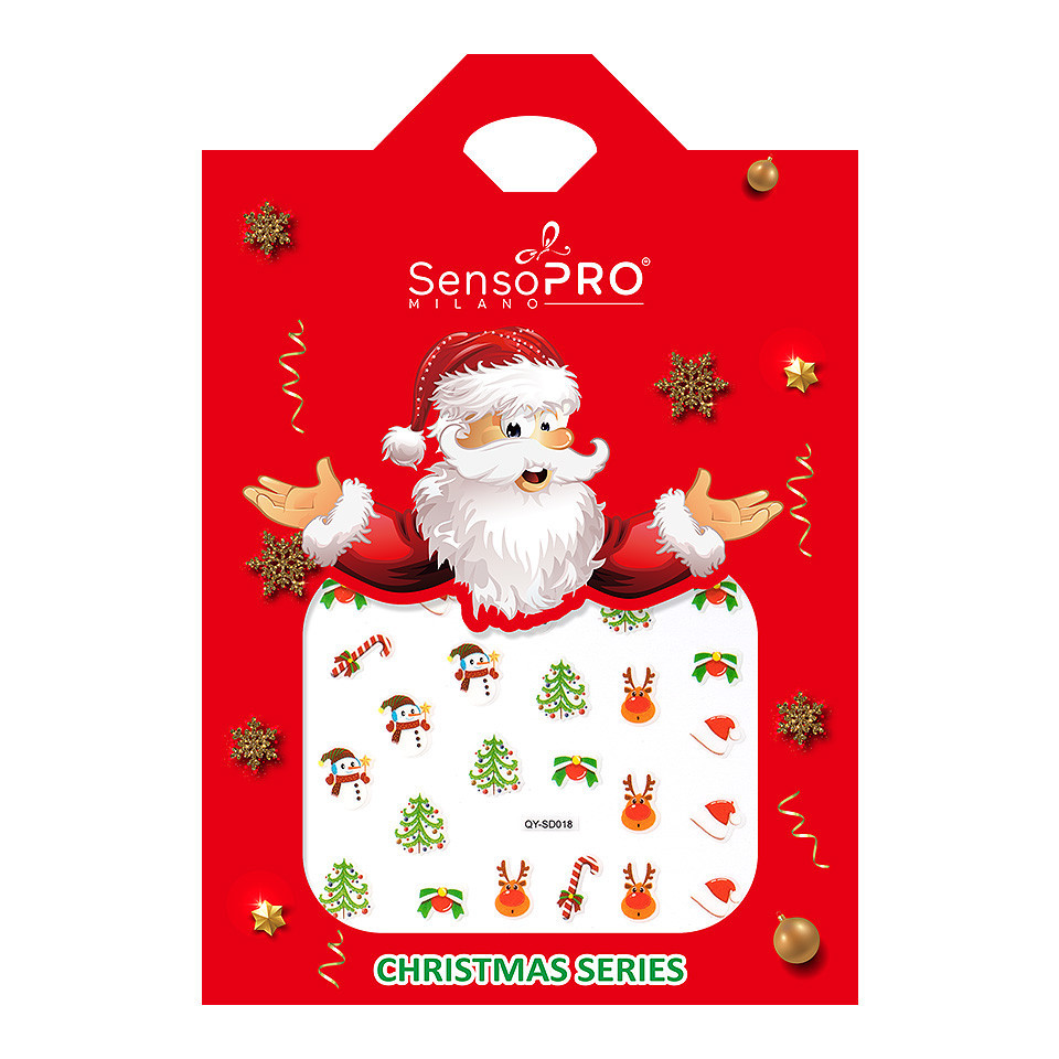 Abtibild Unghii SensoPRO Milano Christmas Wonderland Edition, QY-SD018 - 1 | YEO