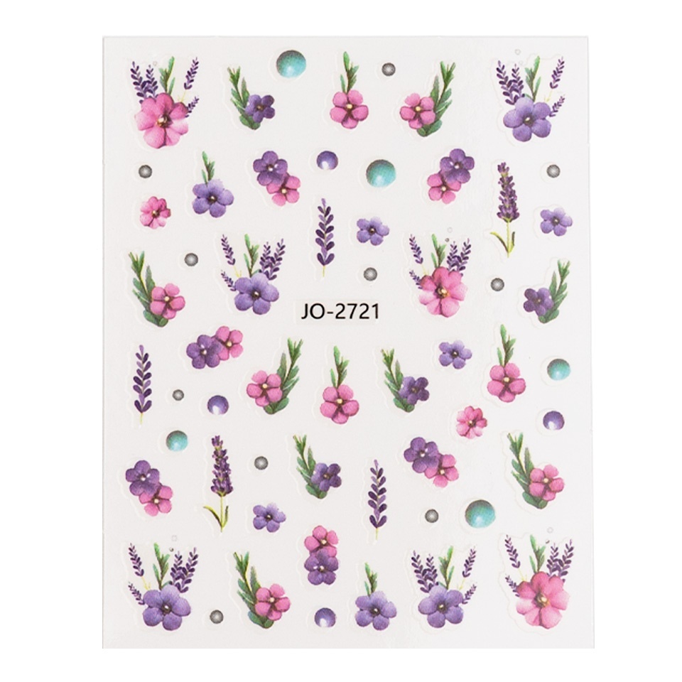 Abtibild Unghii SensoPRO Milano - Lavender Garden - 1 | YEO