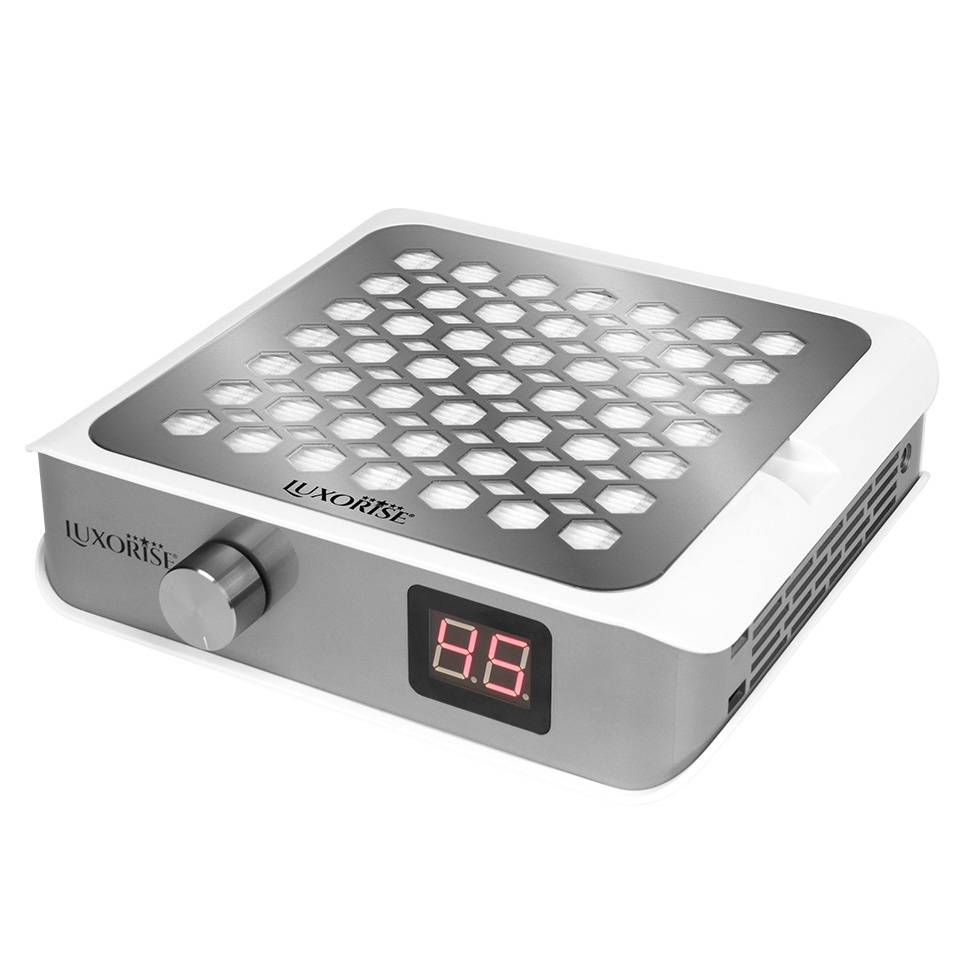 Aspirator Praf Unghii cu Display 60W Precision Elite - LUXORISE, Silver