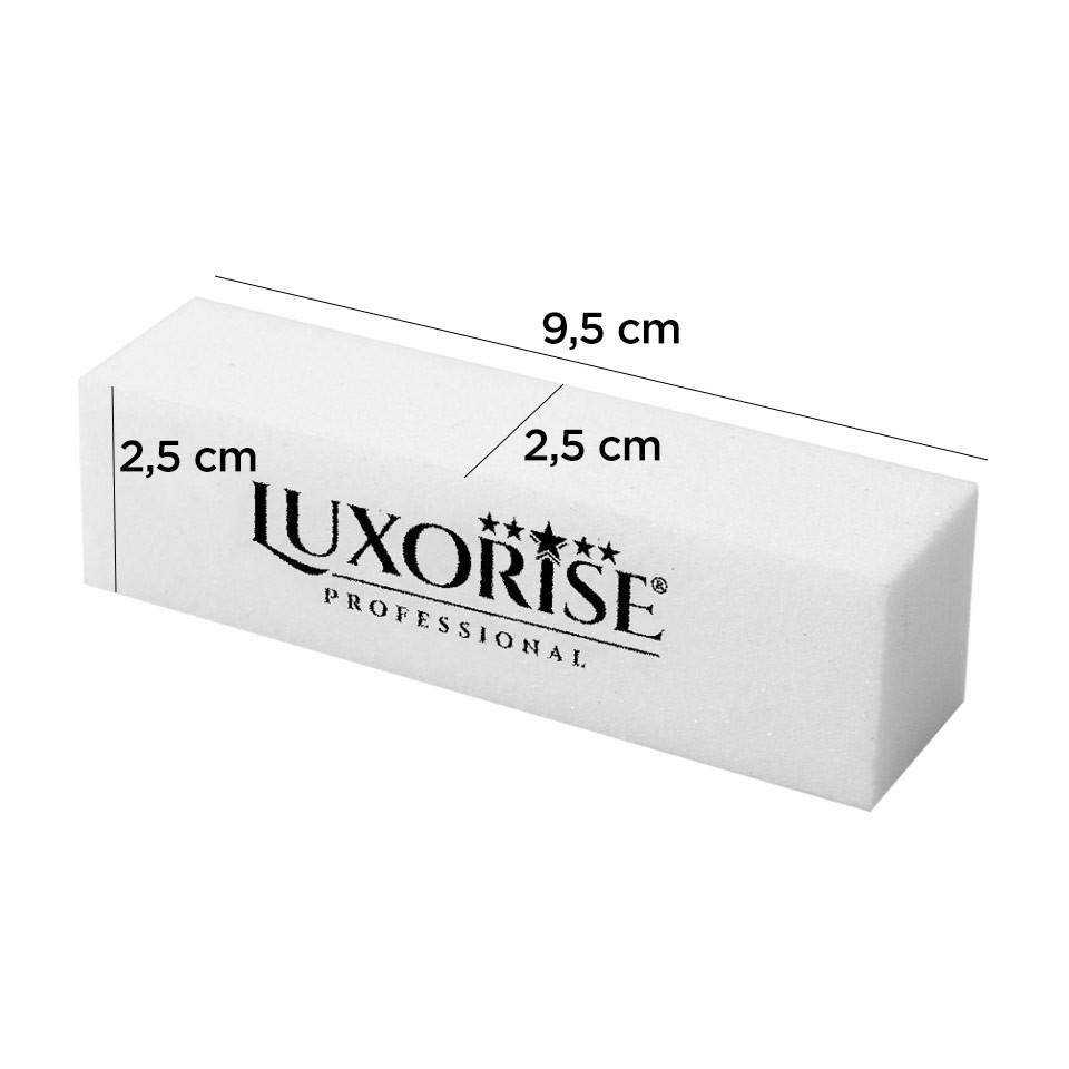 Buffer Unghii Fin LUXORISE, alb - 3 | YEO