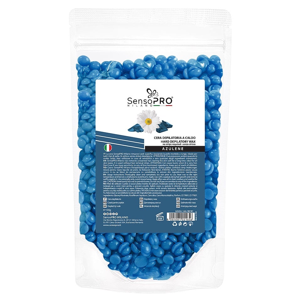 Ceara Epilat Elastica Granule SensoPRO Milano Azulene, 100g