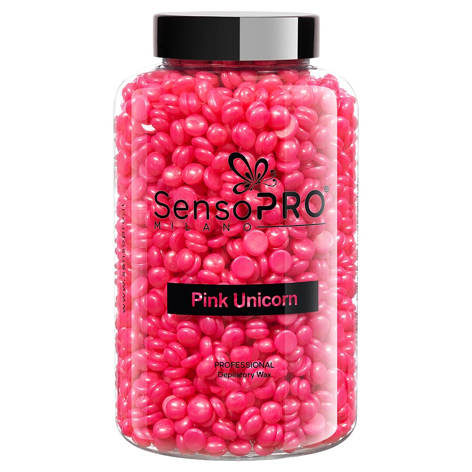 Ceara Epilat Elastica Professionala SensoPRO Milano Pink Unicorn, 400g