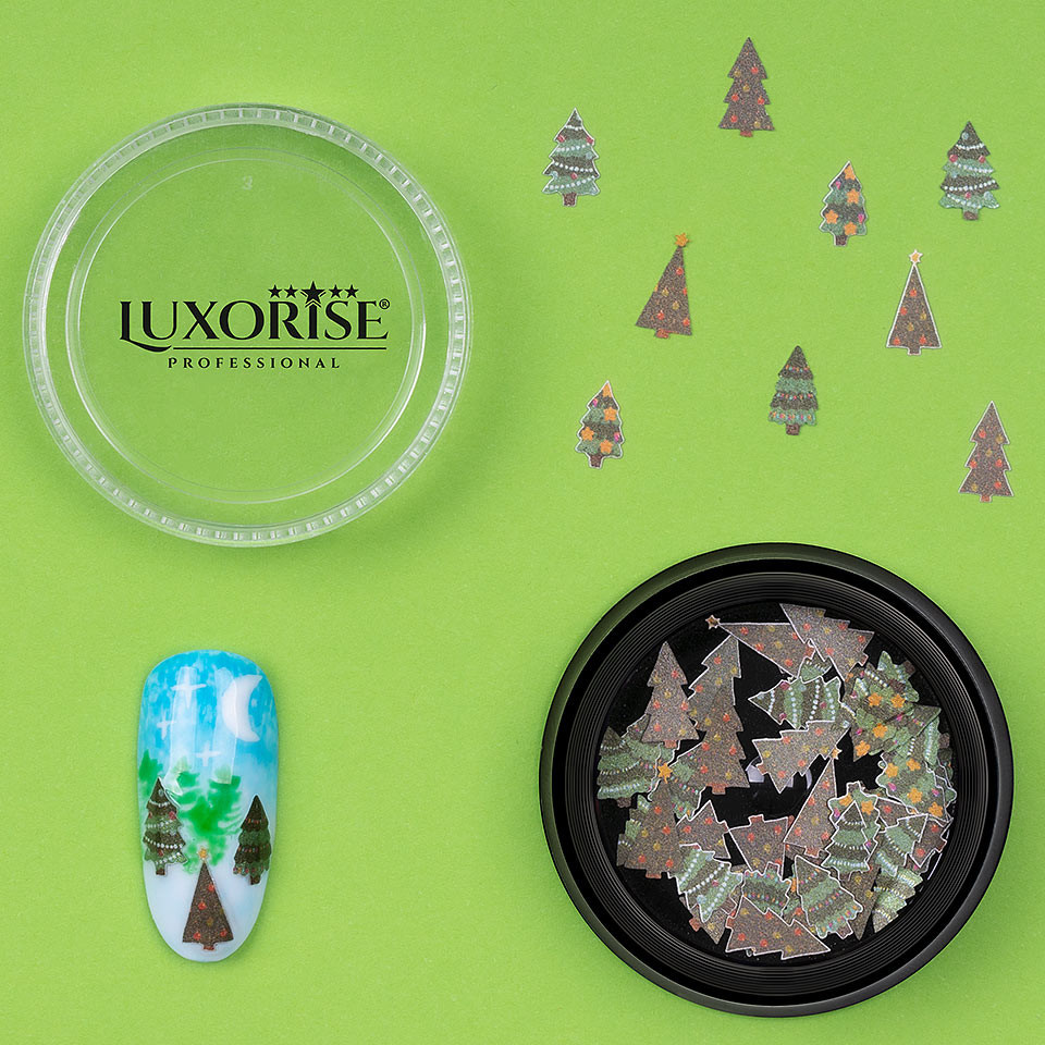 Decoratiune Unghii Christmas Delights #16, LUXORISE