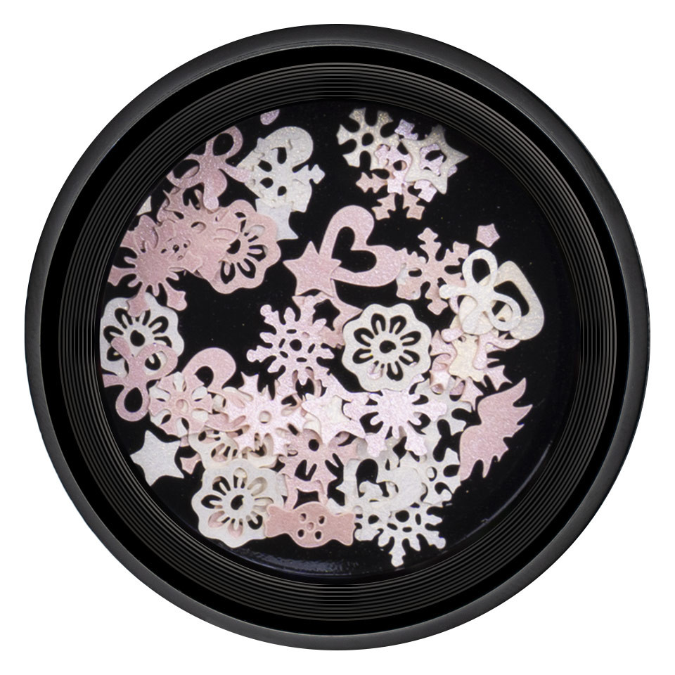 Decoratiuni Unghii LUXORISE, Candy Snowflakes - 2 | YEO