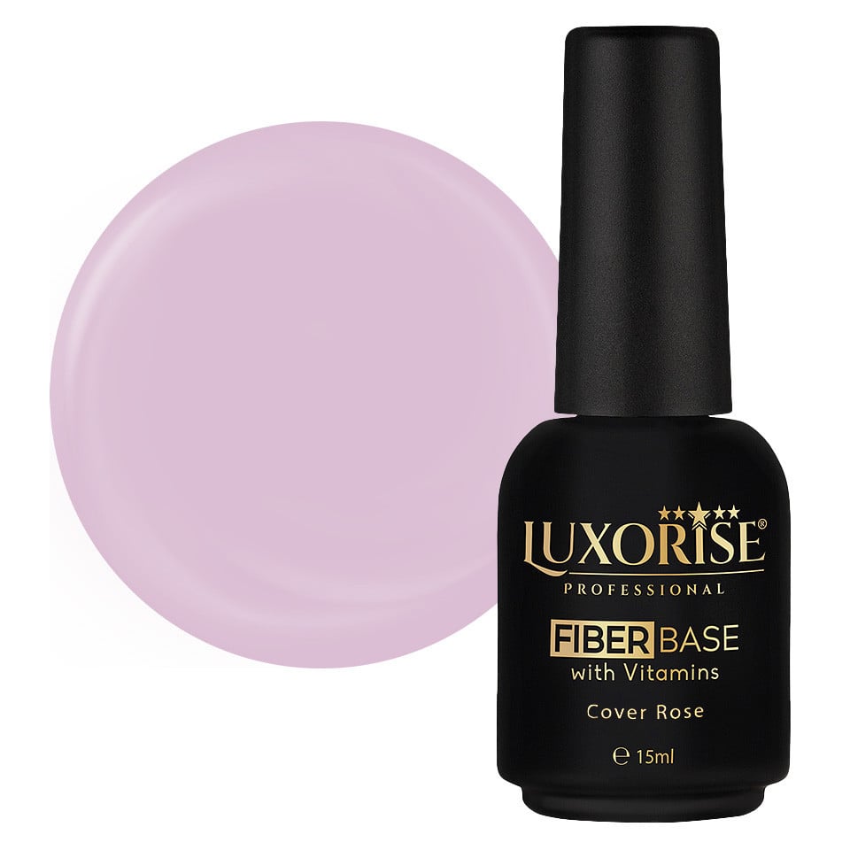 Fiber Base with Vitamins LUXORISE, Cover Rose 15ml