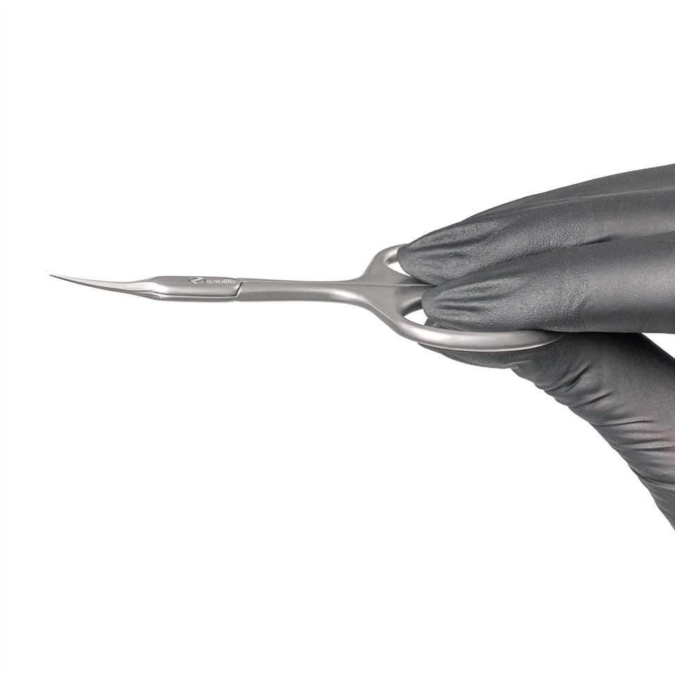 Forfecuta Cuticule Profesionala LUXORISE Precision PRO,Curved Blade - 3 | YEO