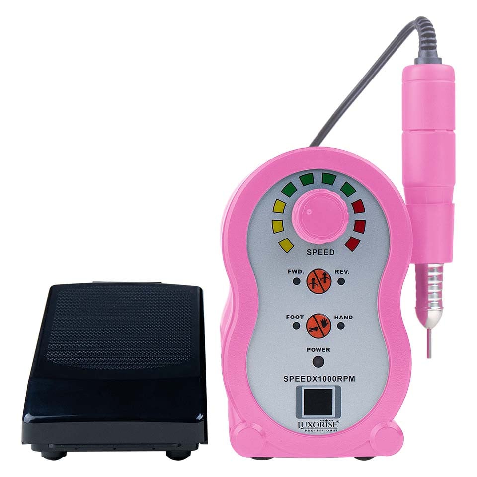 Freza Unghii Profesionala XPERT Ultra - LUXORISE , 35.000 RPM, Pink - 2 | YEO