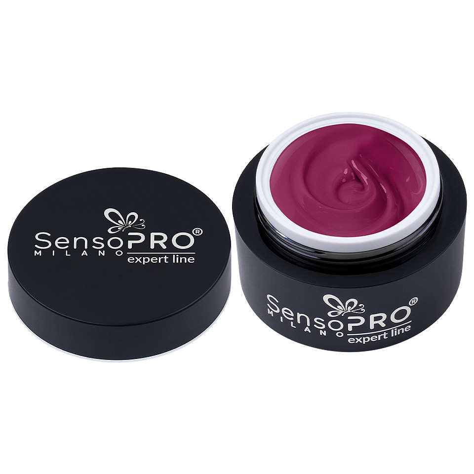 Gel Colorat UV SensoPRO Milano Expert Line - Ruby Noir 5ml - 2 | YEO