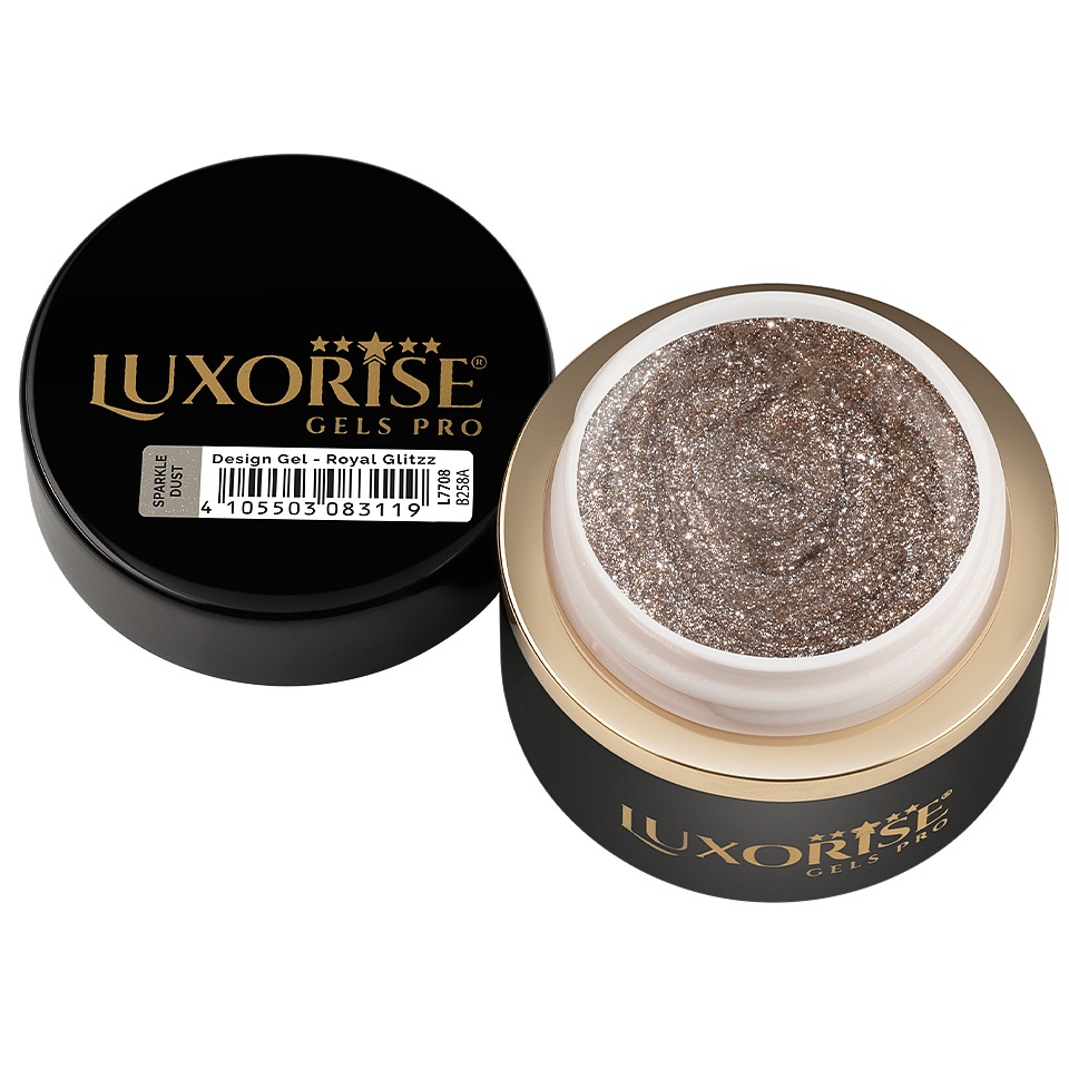 Gel Design 3D LUXORISE - Royal Glitz, Sparkle Dust 5ml - 1 | YEO