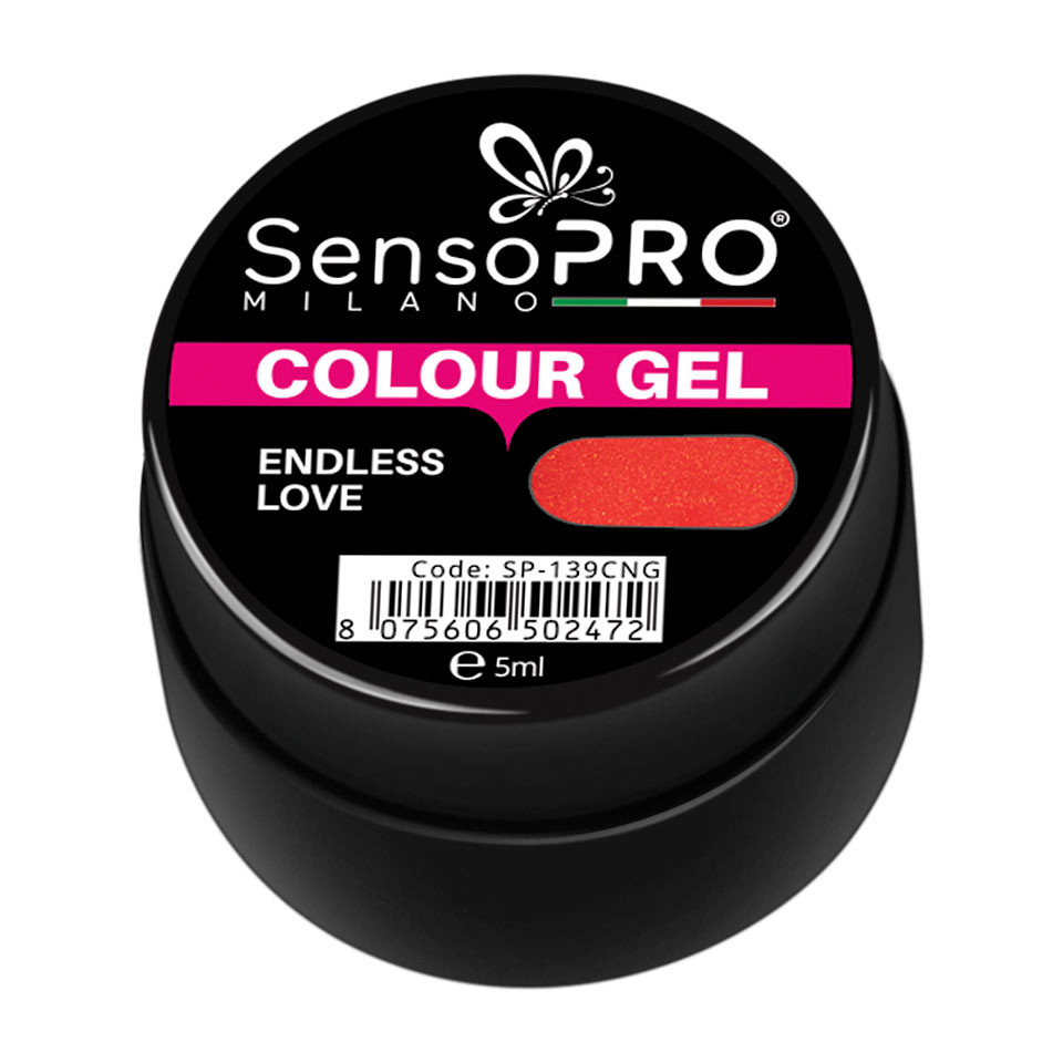 Gel UV Colorat Endless Love 5ml, SensoPRO Milano - 1 | YEO