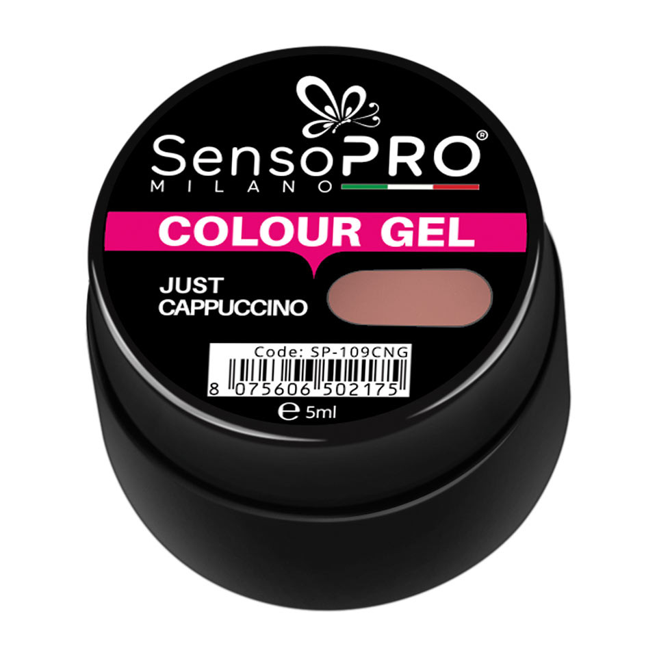 Gel UV Colorat Just Cappuccino, SensoPRO Milano - 1 | YEO