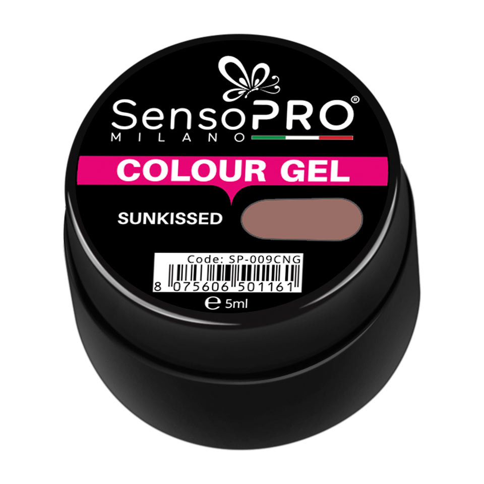 Gel UV Colorat Sunkissed 5ml, SensoPRO Milano - 1 | YEO