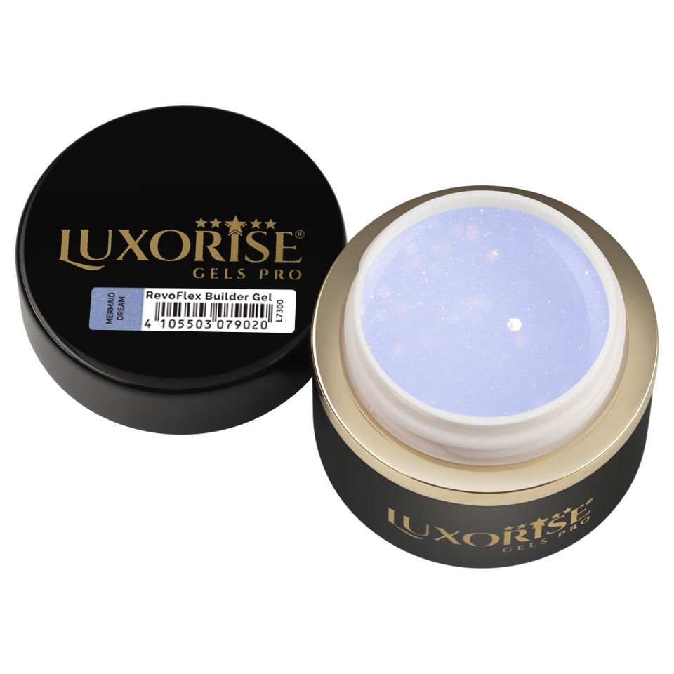 Gel UV Constructie Unghii RevoFlex LUXORISE 15ml, Mermaid Dream - 2 | YEO