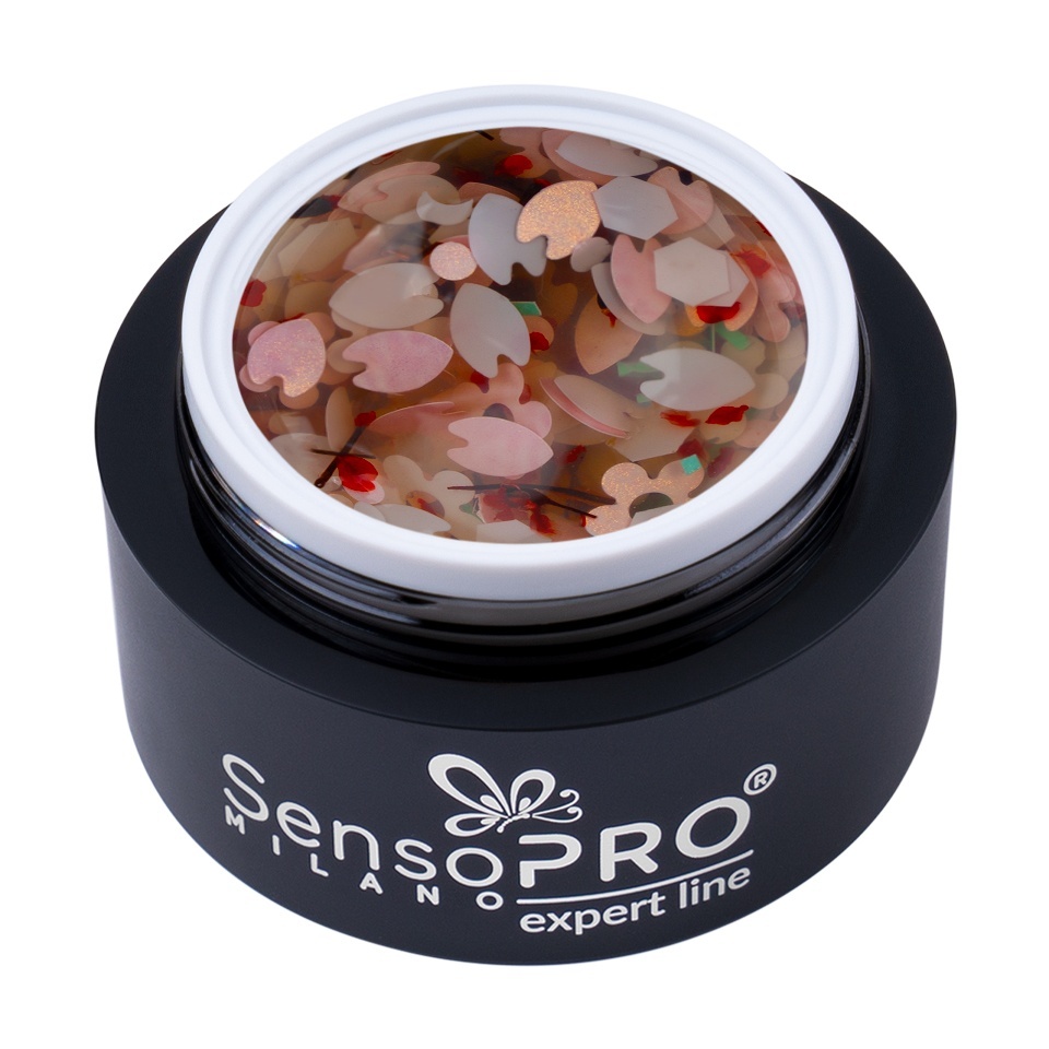 Gel UV Transparent Bloom Dream, SensoPRO Milano Expert Line - Fantasy Ballet 5ml - 2 | YEO