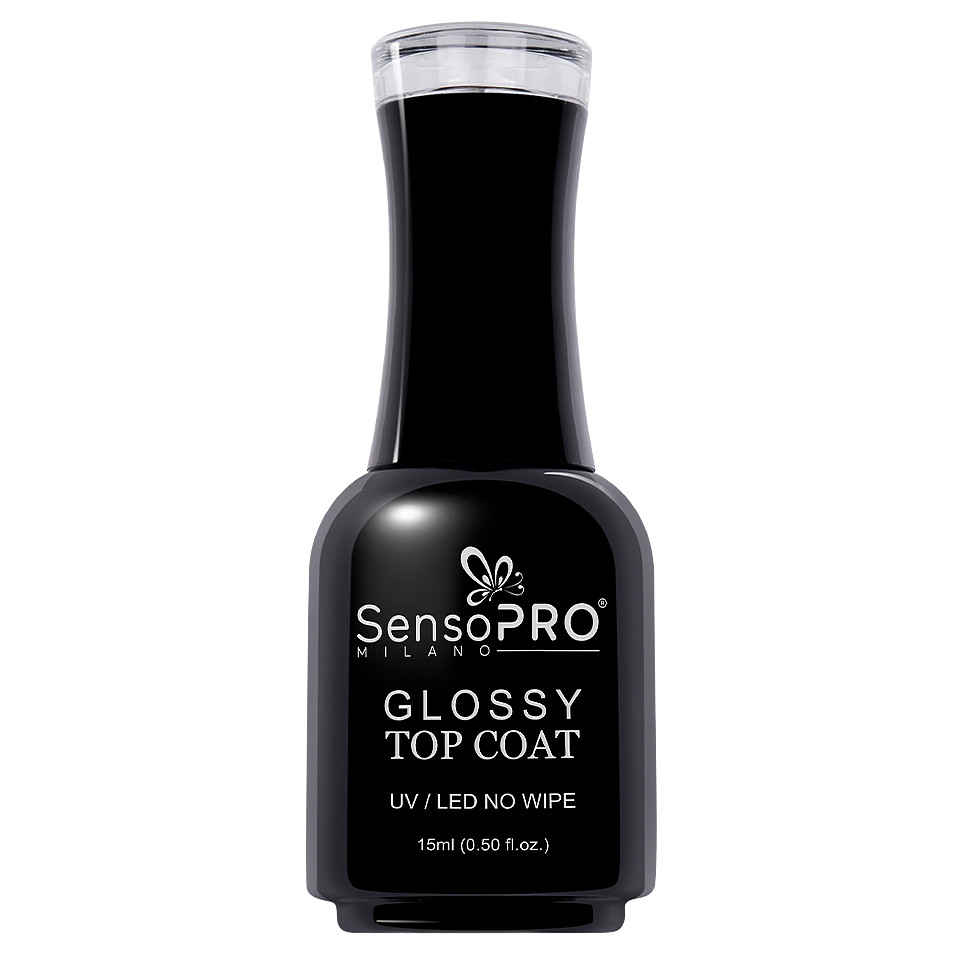 Glossy Top Coat SensoPRO Milano, 15ml