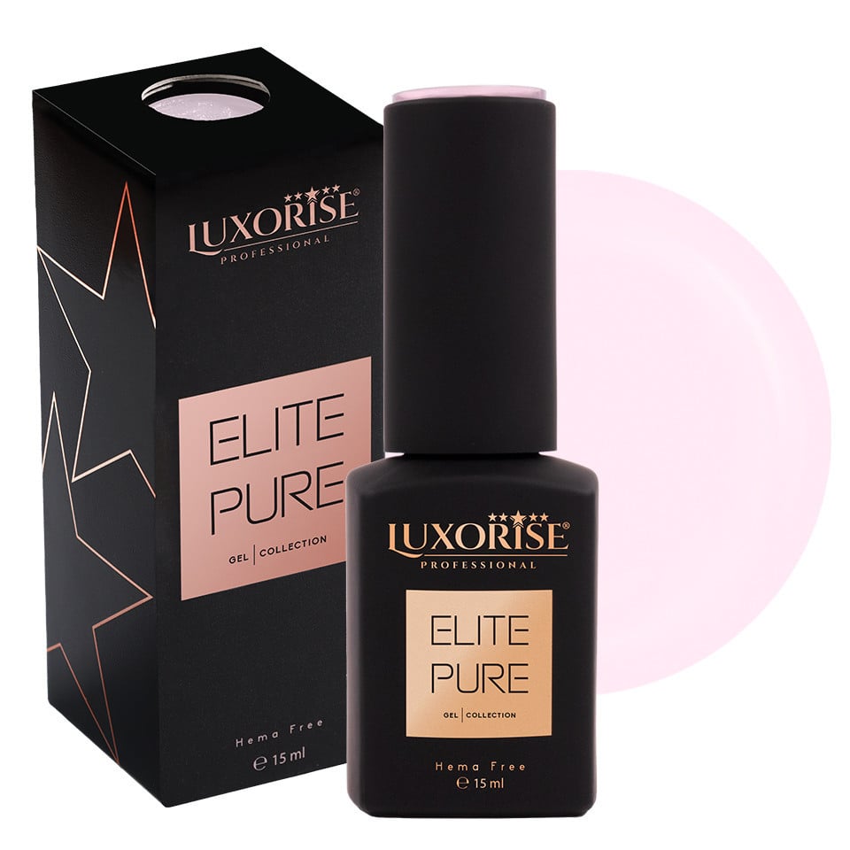 Oja Semipermanenta Hema Free LUXORISE ELITE PURE- Delicate Petal, 15ml