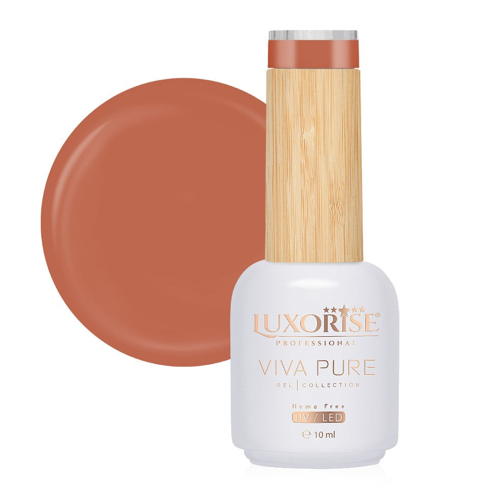 Oja Semipermanenta Hema Free Viva Pure LUXORISE - Caramel Cream 10ml