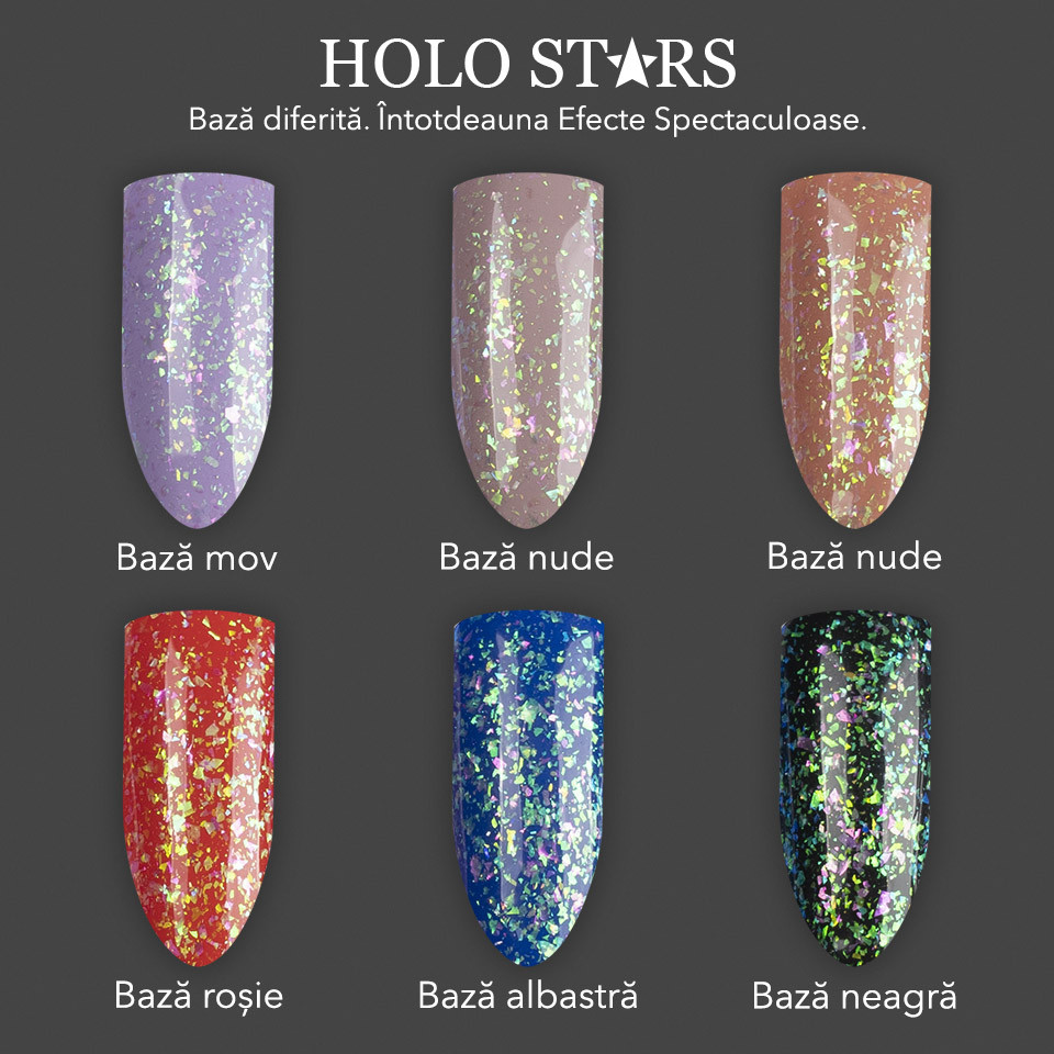 Oja Semipermanenta Holo Stars SensoPRO Milano 10ml, Mesmerized Rays #12 - 1 | YEO