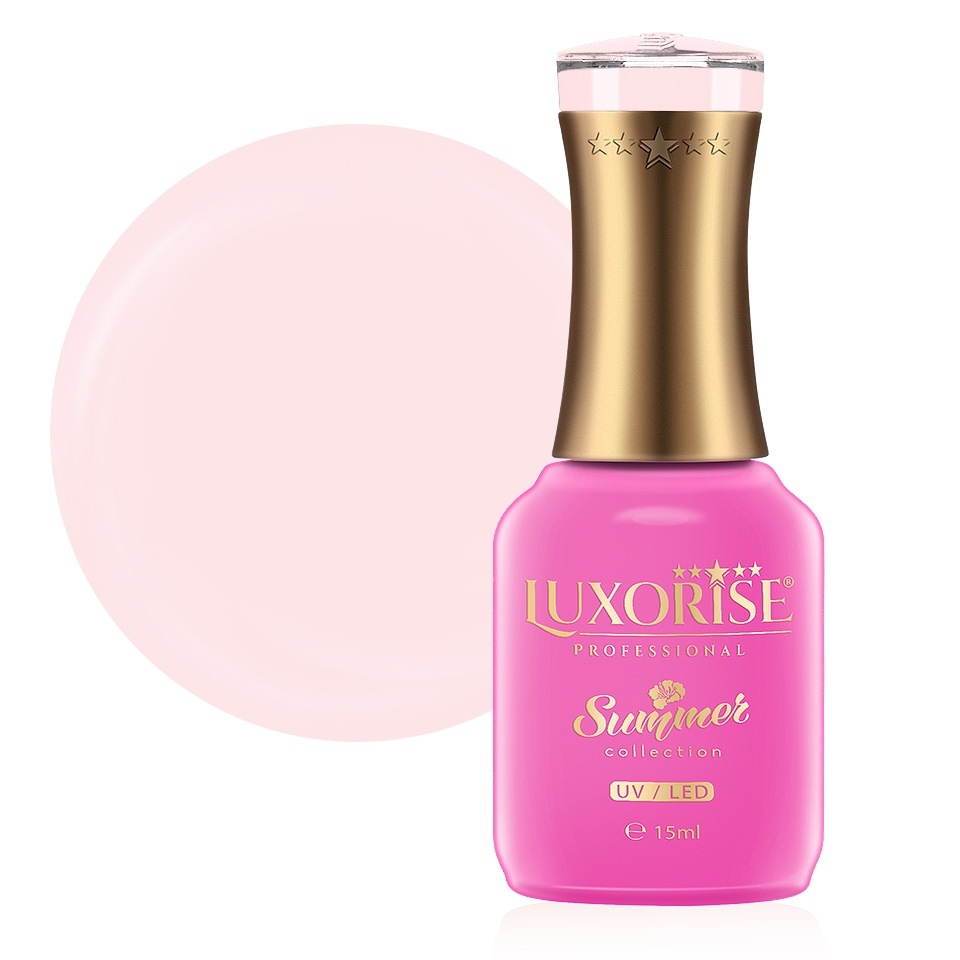 Oja Semipermanenta LUXORISE Summer Collection - Naked Rose 15ml