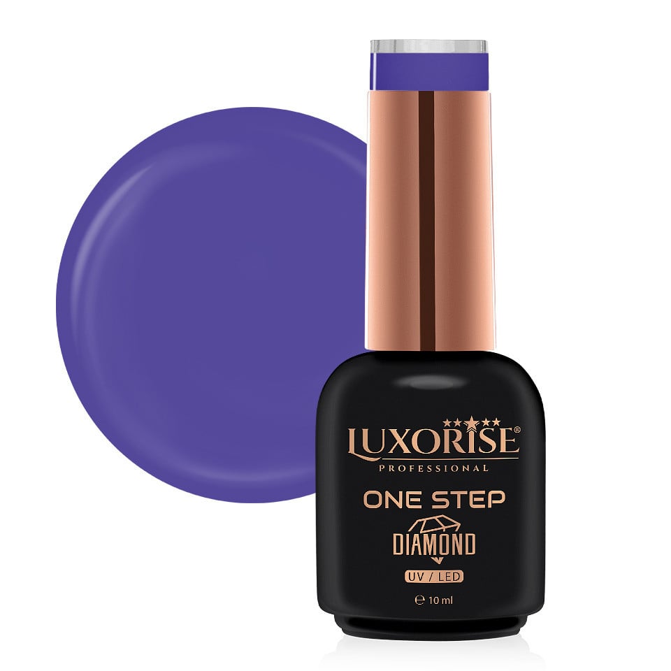 Oja Semipermanenta One Step Diamond Glam Mauve 10ml, LUXORISE