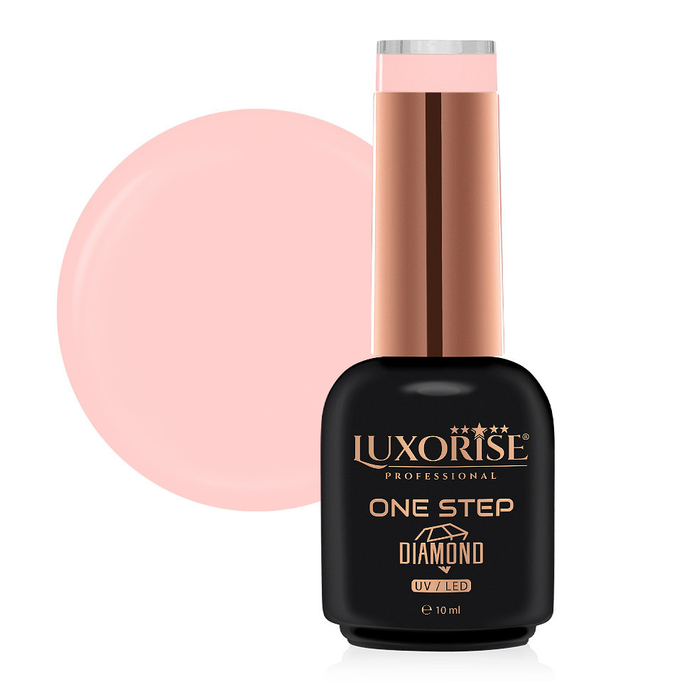 Oja Semipermanenta One Step Diamond Powdery Pink 10ml, LUXORISE