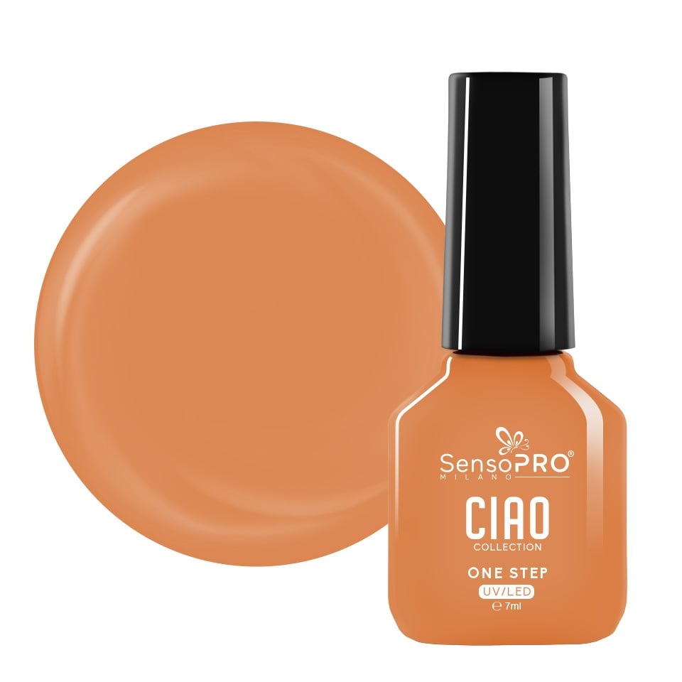 Oja Semipermanenta One Step SensoPRO Milano, CIAO Collection - Caramel Fantasy 7ml