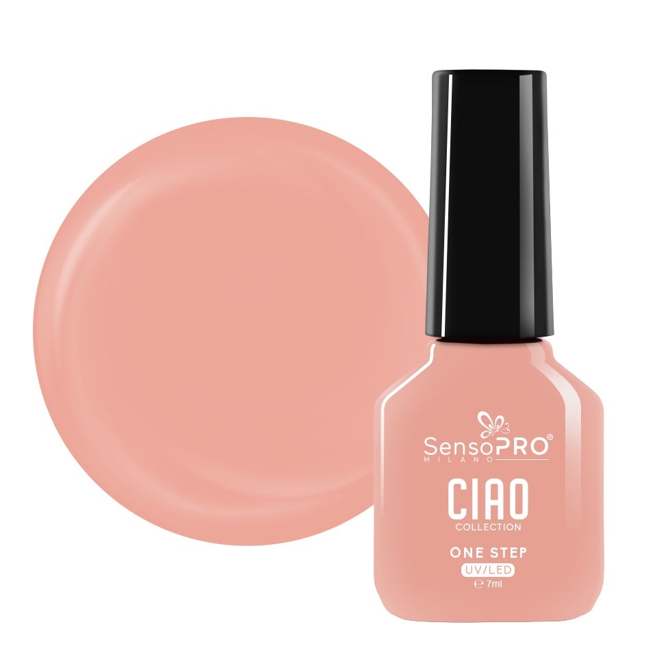 Oja Semipermanenta One Step SensoPRO Milano, CIAO Collection - Cinnamon Silk 7ml