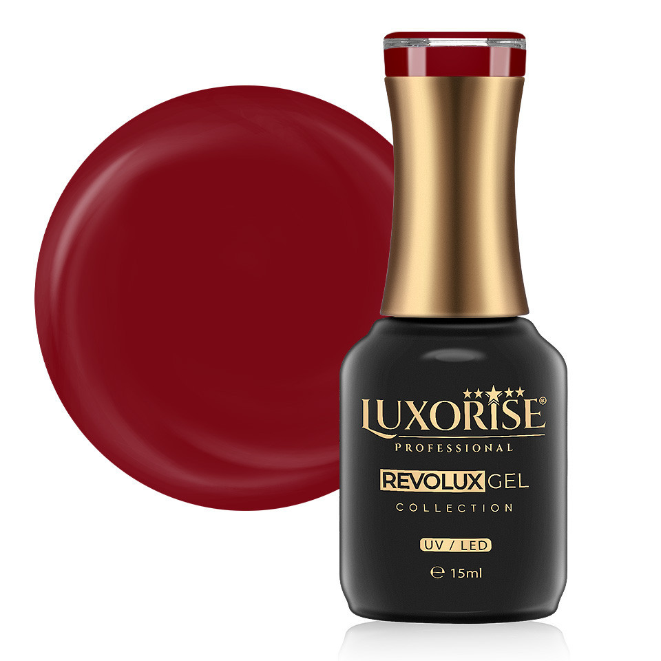 Oja Semipermanenta Revolux LUXORISE, VIP Red 15ml