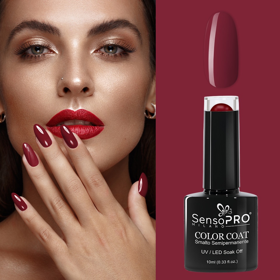 Oja Semipermanenta SensoPRO Milano 10ml - 134 Red Wine - 1 | YEO