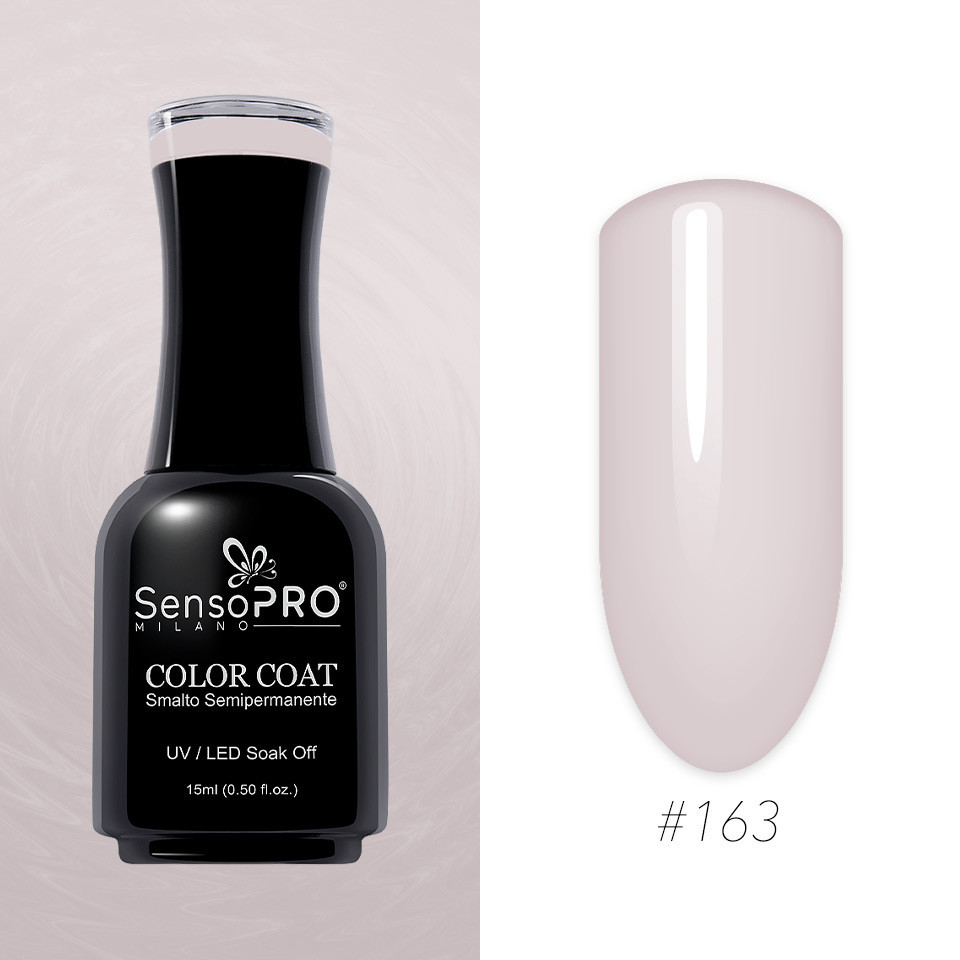 Oja Semipermanenta SensoPRO Milano 15ml, Perfect French #163 - 1 | YEO