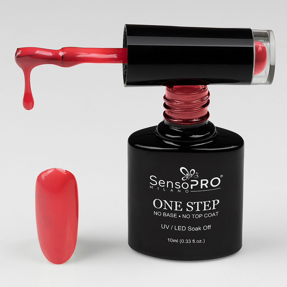 Oja Semipermanenta SensoPRO Milano One Step 10ml, Urban Corai #041 - 1 | YEO