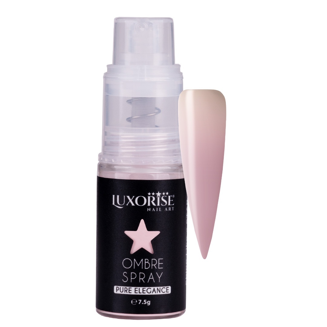 Ombre Spray Nail Art LUXORISE Pure Elegance - Light Pink