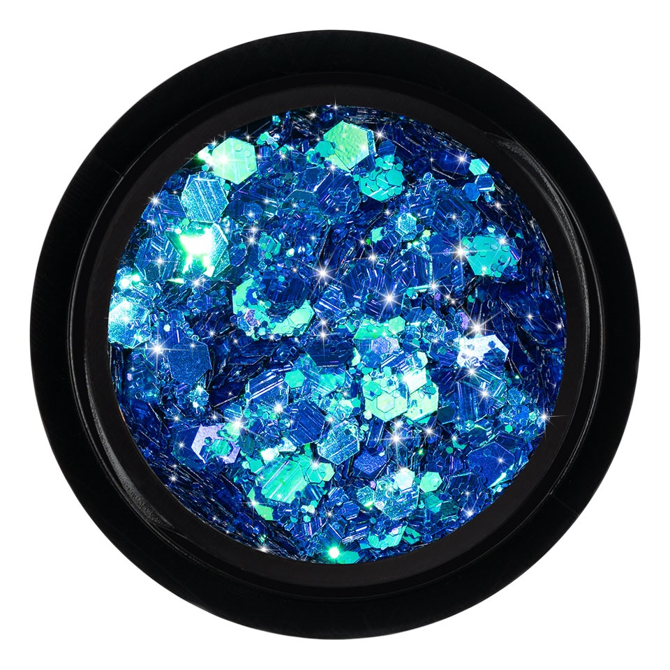 Paiete Unghii LUXORISE Blue Disco Lights - 1 | YEO