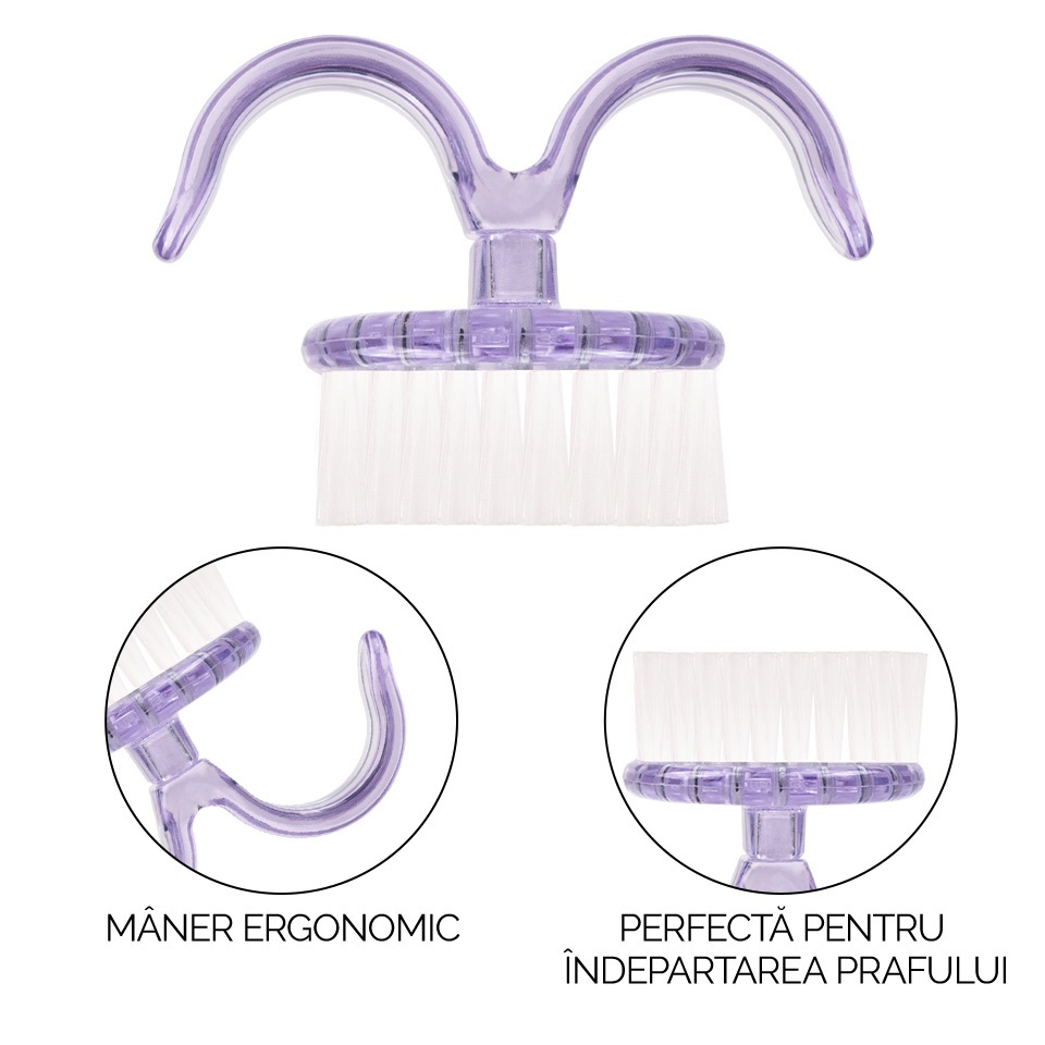 Perie Praf Unghii SensoPRO Milano - Lilac Clear - 2 | YEO