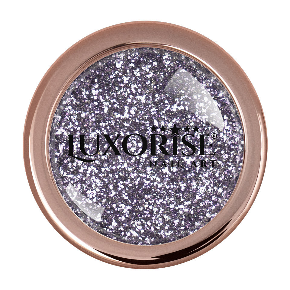 Pigment Unghii Platinum LUXORISE, Midnight Purple - 2 | YEO